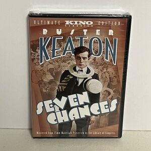 Buster Keaton Seven Chances DVD Kino Lorber Ultimate Edition Sealed Rare